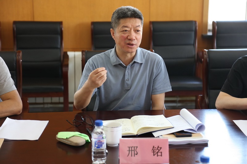 省城鄉(xiāng)建設集團黨委副書記邢銘一行來我院調研(圖4)