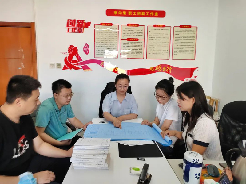 依托平臺，提升品牌—省建科院蔡向榮職工創(chuàng)新工作室以實際行動唱響“奮斗者之歌”(圖2)